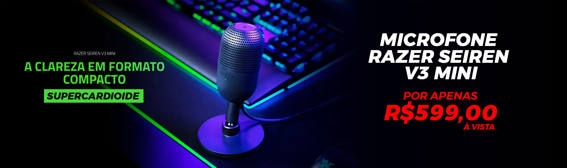 Home - Razer Seiren V3 Mini