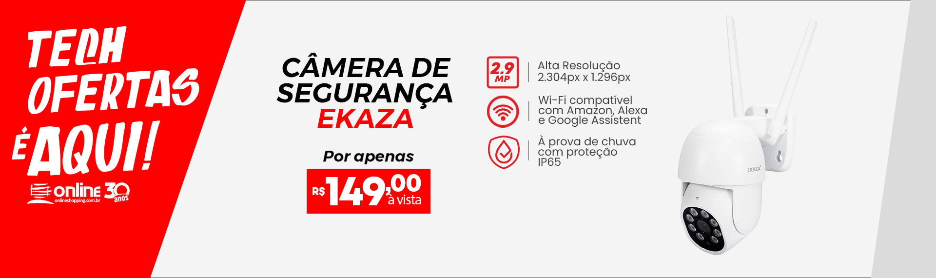 Câmera Ekazza
