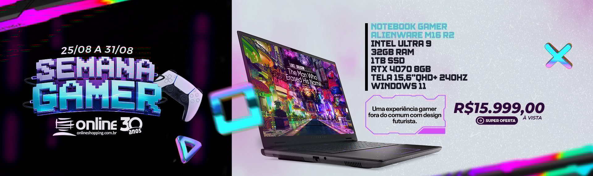 Semana Gamer - Notebook 