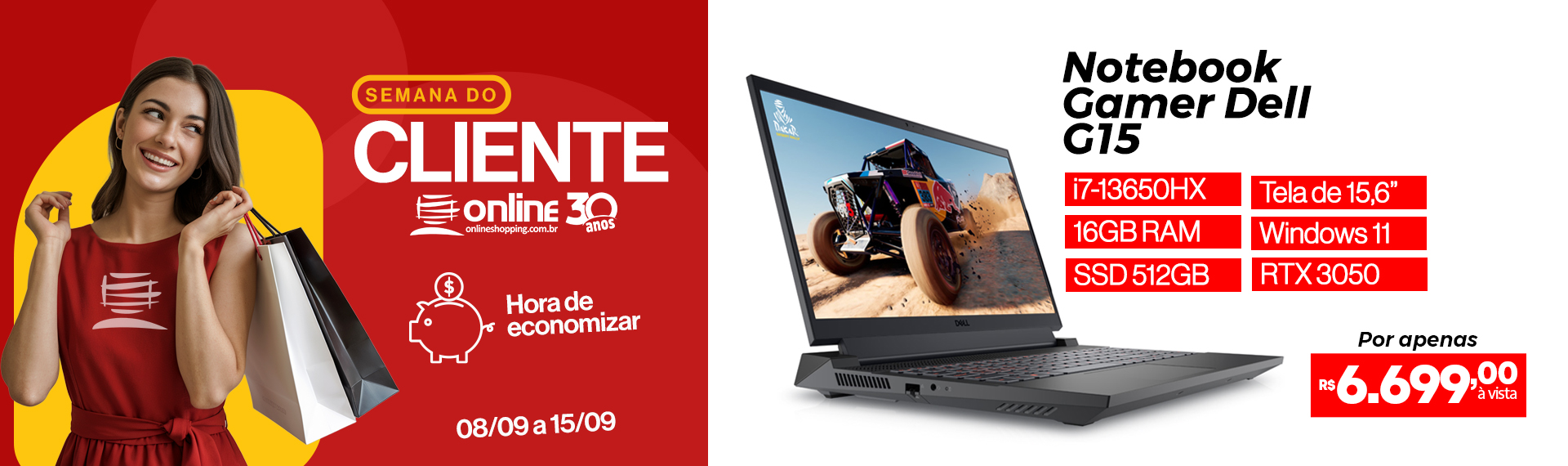 Semana do cliente - Notebook