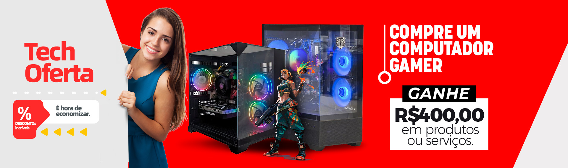 Tech Oferta - Computador Ganhe 400