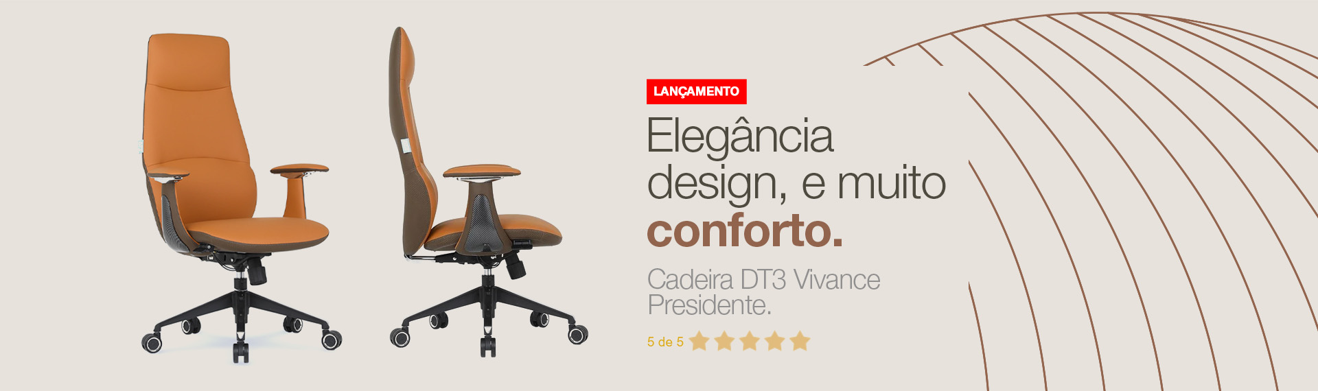 Home: Cadeira DT3 Presidente