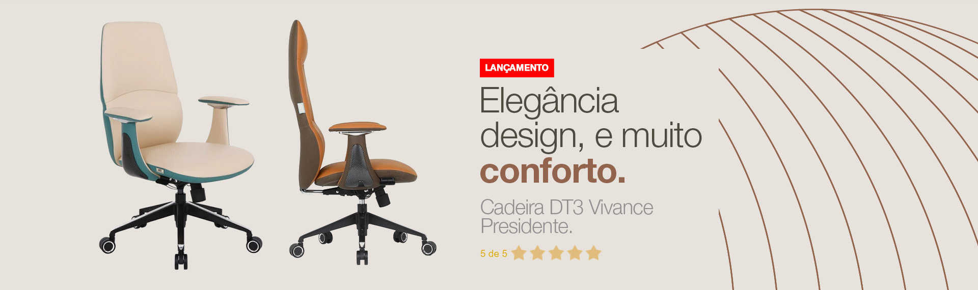 Home: Cadeira DT3 Presidente