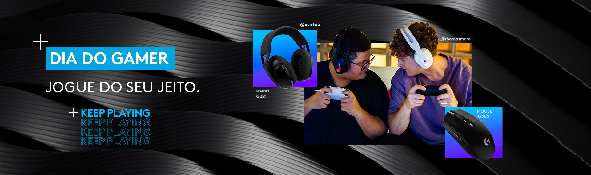 Dia do Gamer Logitech